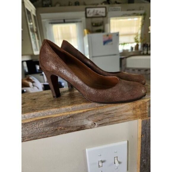 Donald J Pliner Leather Pumps Size 9 Made in Italy - Picture 1 of 11